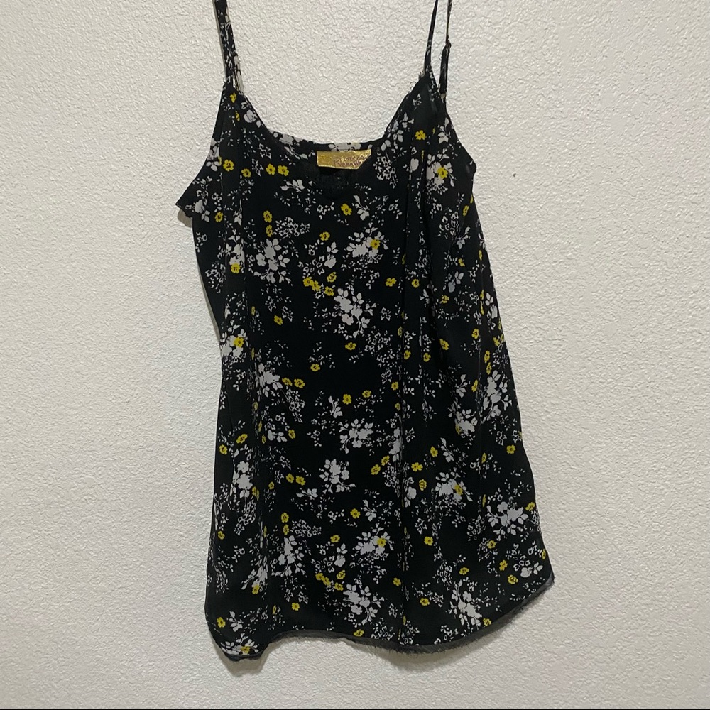 Princess Vera Wang Floral tank satin tank